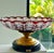 Elevate your space with this breathtaking Soher Red Crystal & 24k Gold Amphora and Crystal Bowl Set, a stunning duo of...
