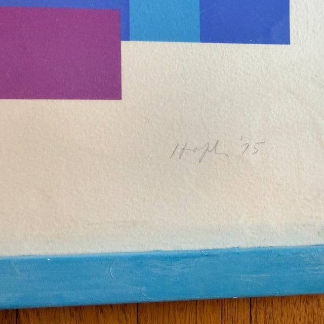 Budd Hopkins Signed Serigraph, 1975 For Sale - Image 4 of 8