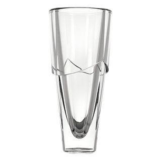 Late 20th Century Orrefors Lancelot Crystal Vase by Erika Lagerbielke, 4975/22 For Sale