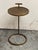 Restoration Hardware Restoration Hardware 1930s Martini Round Side Table For Sale - Image 4 of 12