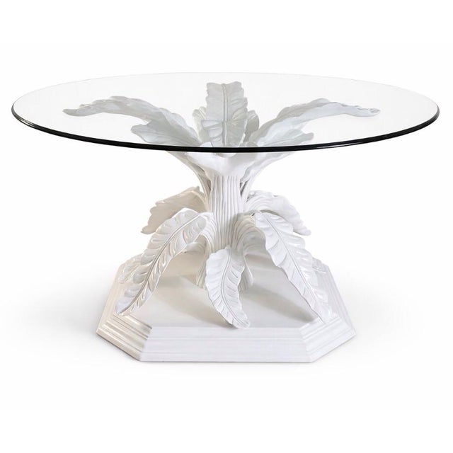 Gio Ponti Set of 4 Grotto Shell Back Dining Chairs With Hand Carved Dining Table For Sale - Image 4 of 10