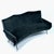 Mid-Century Modern Mid-Century Italian Curved Velvet Sofa, 1950s For Sale - Image 3 of 14