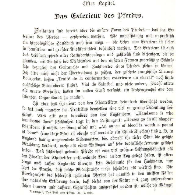 Green "Das Buch Vom Pferde: Volumes 1 & 2" 1890 Wrangel, Graf Cg For Sale - Image 8 of 10