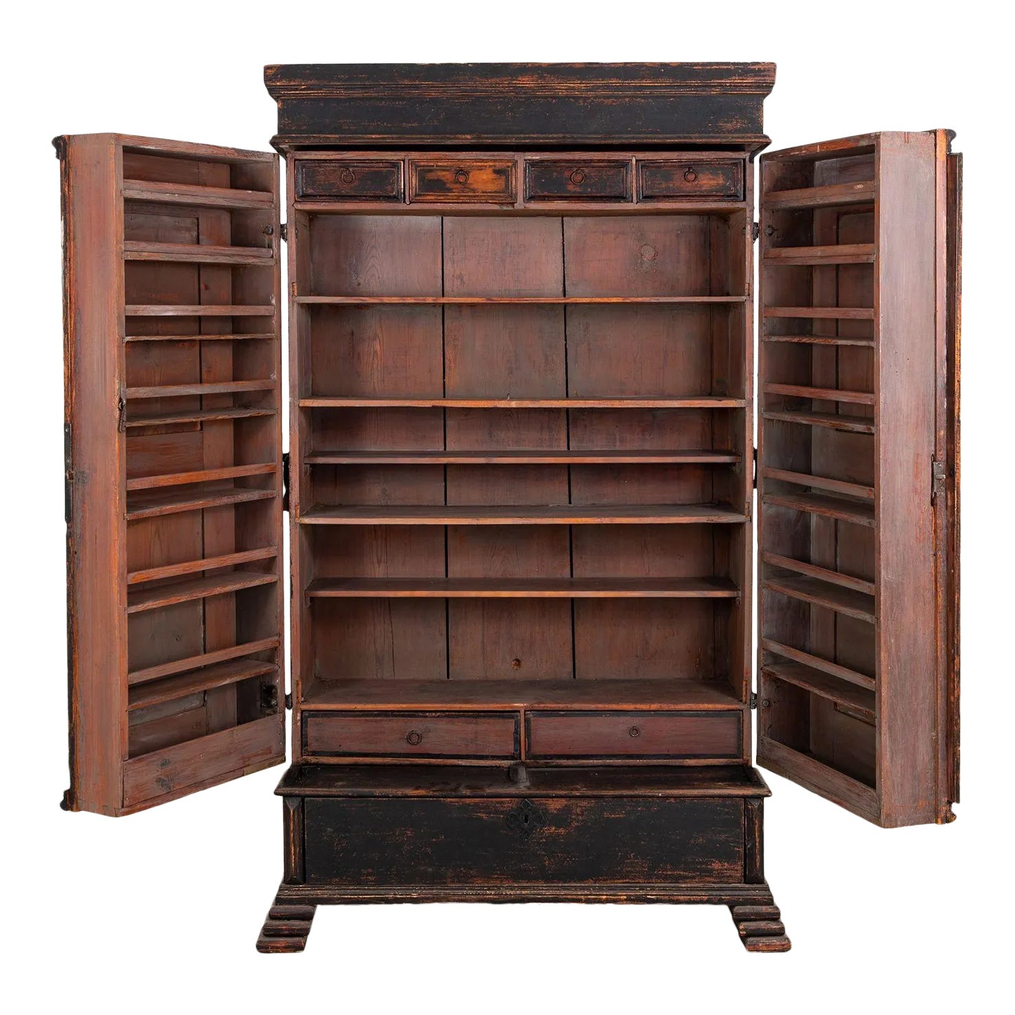 black-swedish-cupboard-or-