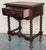 Spanish Mid 20th Century Pair of Spanish Carved Nightstands with Drawer and low crest For Sale - Image 3 of 18