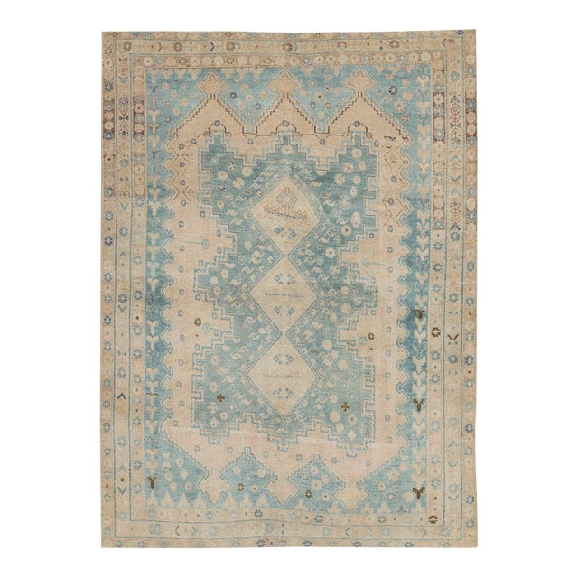 Galerie Shabab Collection Mid-20th Century Persian Afshar Accent Rug For Sale