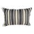 Turkish Hemp Pillow Cushion Natural Beige Black Pillow Cushion Cover 16 "x 24" For Sale