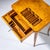 Tan Biedermeier Sewing Table in Birch, 1820 For Sale - Image 8 of 9