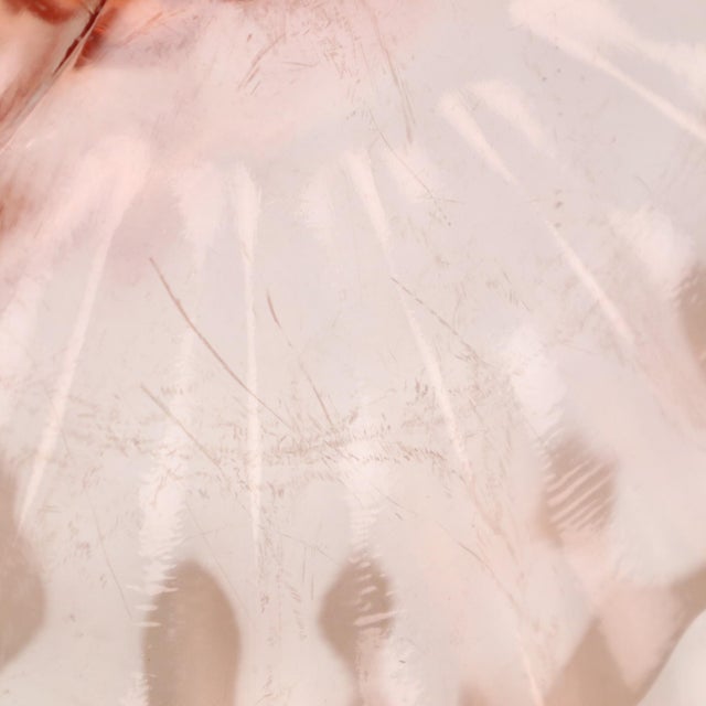 Art Deco Pink Cake Platter, 1930s For Sale - Image 12 of 14
