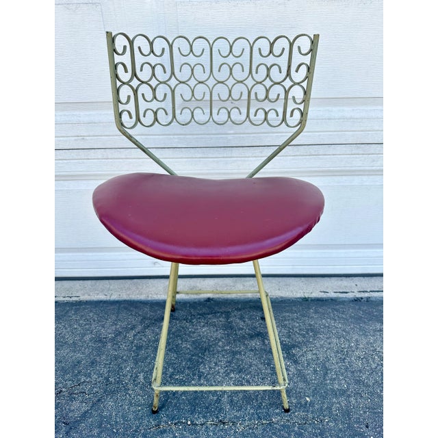 Arthur Umanoff Green Granada Chair For Sale In Los Angeles - Image 6 of 8