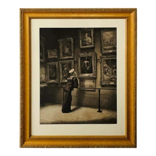 Albert W Holden "One Hundred Years Ago 1805-1905" Original Print Signed & Framed For Sale