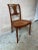 Wood Early 20th Century Antique Hollywood Regency Style Cane Seat Side Chair For Sale - Image 7 of 11