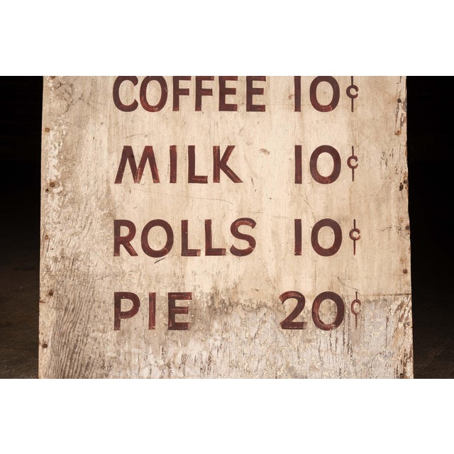 Vintage Pepsi-Cola Diner Menu Board Sign For Sale - Image 4 of 10