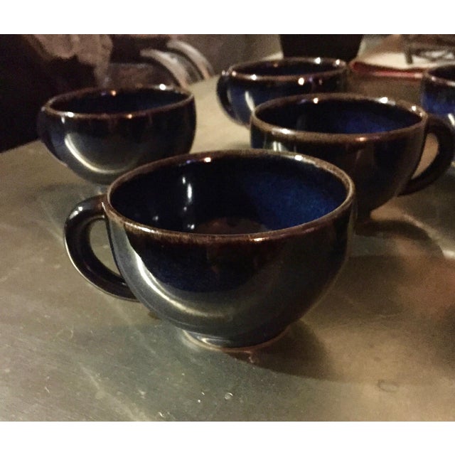 Jars France Tourron Indigo Cups Set of 6 Chairish