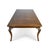 1990s Solid Wood Parquet Dining Table With Cabriole Legs & Hoof Feet – 3 Leaves For Sale - Image 14 of 17