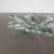 Large French Floral Crystal Glass Shell Bowl from Vannes Art, 1970s For Sale - Image 4 of 18