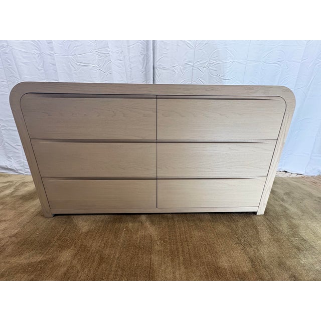 Restoration Hardware RH Olin Wide Dresser Bleached Oak Open Box ──────────── MODERN RESTRAINT, ORGANIC WARMTH A nod to the...