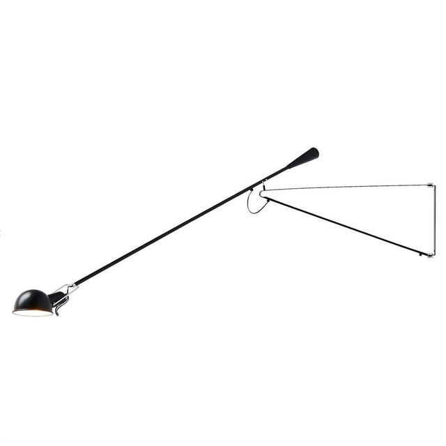 Black Model 265 Wall Lamp by Paolo Rizzatto for Arteluce, Italy, 1973 For Sale - Image 8 of 8