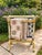 Signed Leilani Bliss Hand Painted Carved Quilt Stand, One of a Kind Functional Art For Sale - Image 10 of 12