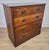 Edwardian Drop Handle Chest of 2 Drawers in Oak, 1910s For Sale - Image 3 of 18
