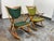 Mid-Century Modern Frank Reenskaug for Bramin Mobler Rocking Chairs, Circa 1960's, Pair For Sale - Image 3 of 12