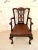 Antique Victorian Carved Mahogany Desk Chair For Sale - Image 15 of 16