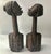 Vintage Mid-Century African Companion Wood Sculptures - A Pair For Sale - Image 4 of 10