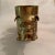 Vintage Brass Bulldog Wine Holder ~ Saks Fifth Avenue ~ Made in Italy ~ Solid brass ~ Estate found condition