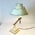 This is a lovely vintage Neoclassical French style Bouilette Tole Desk Lamp. It has the traditional articulating feature...