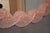 Mid-Century Italian Oval Pink Murano Glass and Brass Wall Mirror, 2000s For Sale - Image 4 of 10