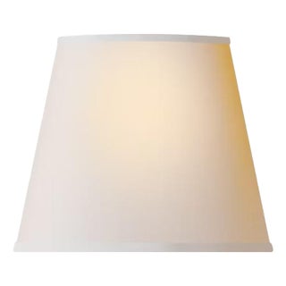 Chapman & Myers by Visual Comfort Signature 4" x 6" x 5" Natural Paper Candle Clip Shade For Sale