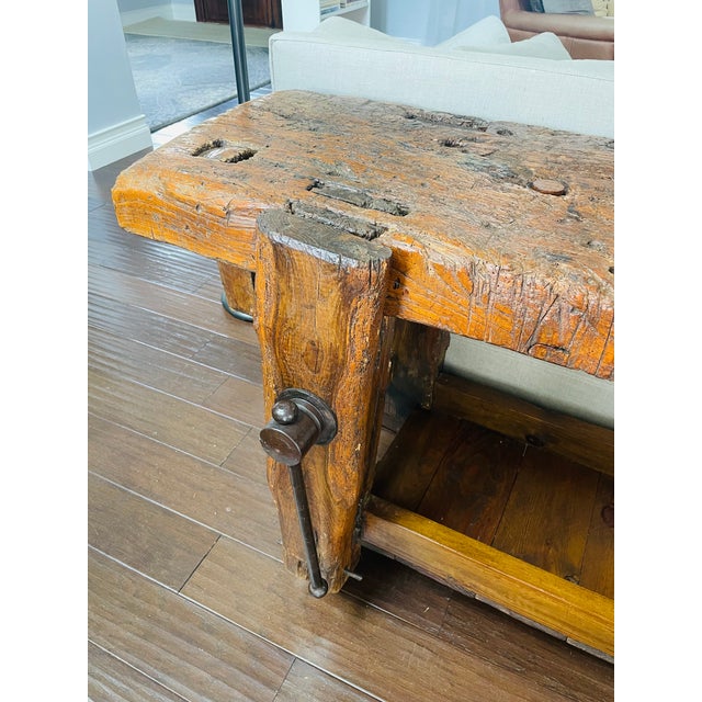 French Country 19th Century French Console, Sofa Table, Statement Piece For Sale - Image 3 of 16
