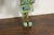 19th Century English Bronze Verdigris Wall Brackets with Lucite Tops, a Pair For Sale - Image 4 of 12