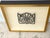 Late 20th Century Vintage Framed Architectural Elements-a Pair For Sale - Image 5 of 10