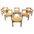 Pine Wood Dining Chairs by Rainer Daumiller for Hirtshals Savvaerk, 1970, Set of 6 For Sale - Image 14 of 14