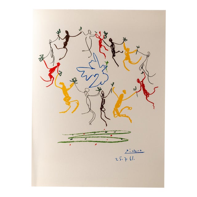 Pablo Picasso, Round of Youth, Signed Lithograph For Sale