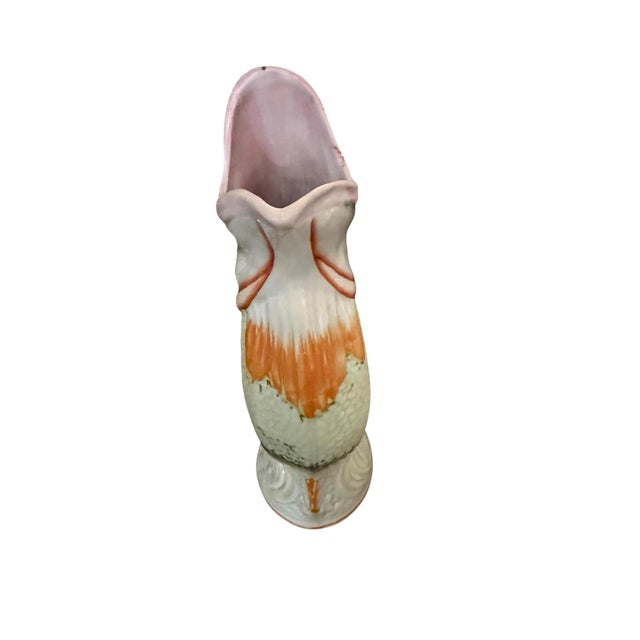 Late 19th Century English Victorian Majolica Pitcher For Sale - Image 4 of 5