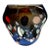 Murano Style Handblown Studio Art Glass Carnivale Murrine Vase Shelf Decor For Sale