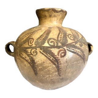 Historic Native American Pueblo Polychrome Water Jar For Sale