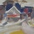 1960s Adrian Van Arkel, Modernist Houses, 1960s, Oil on Canvas For Sale - Image 5 of 18