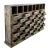 Wood Workshop Cabinet with 56 Drawers and 8 Lockers, in Good conditions. This piece is designed in the style of the...