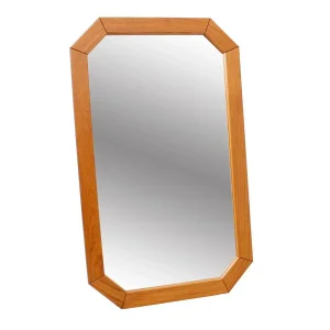 Danish Modern Octagonal Mirror