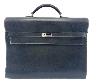 Hermès Kelly Depeche Epsom Dark Blue 38cm