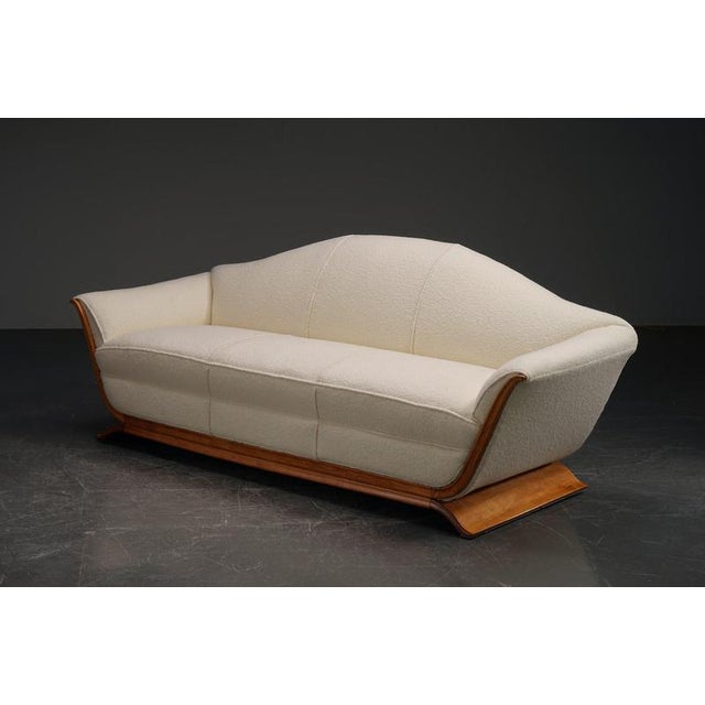 Art Nouveau Sofa by M.A. Reens, 1890s For Sale - Image 12 of 13