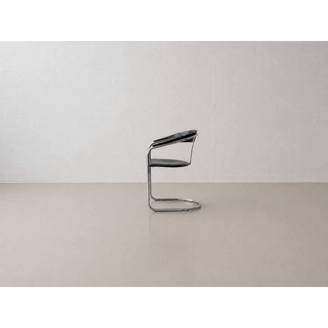 Canasta Cantilever Chairs by Arrben, Italy, 1980s, Set of 6 For Sale - Image 11 of 18