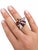 Vintage Herbert Rosenthal, Ruby and Diamond Bee Ring, 18k Yellow and White Gold, , Size 5.75 For Sale - Image 4 of 10