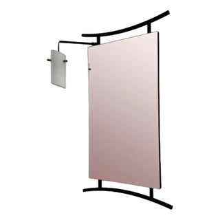 Luminous Mirror by Santambrogio De Berti, 1950s For Sale