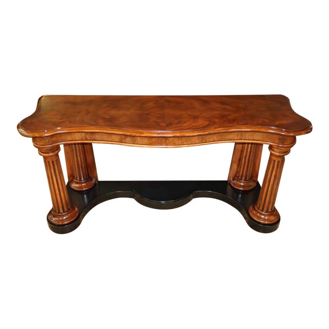 Ralph Lauren Flame Mahogany Neoclassical Server Buffet Sideboard Console Table For Sale