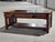 Wood 1990s Trend Manor 1008 Curio Table Mission Style Solid Oak Wood For Sale - Image 7 of 12