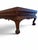 Vintage Hand-Carved Teakwood Coffee Table With Custom Glass Top For Sale In West Palm - Image 6 of 8